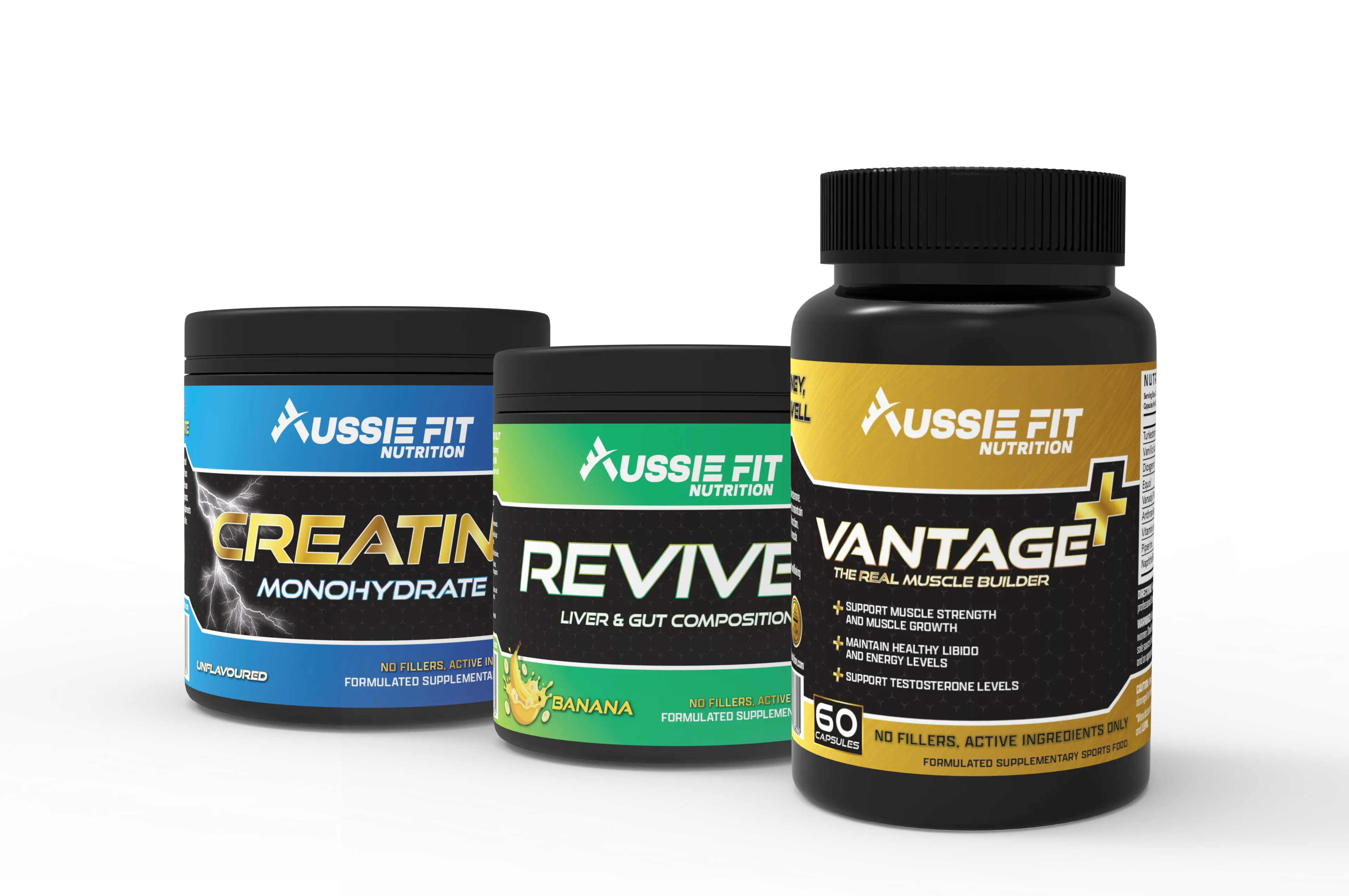 Combo - Vantage+ & Creatine Monohydrate & Revive+