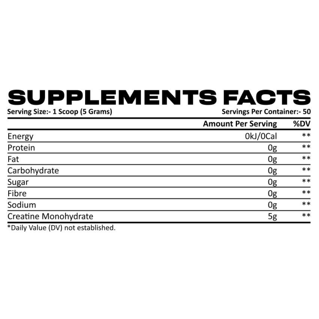 CREATINE MONOHYDRATE
