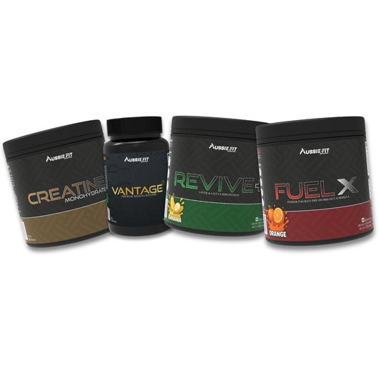 Combo - Vantage+ & Creatine Monohydrate & Revive+ & FuelX