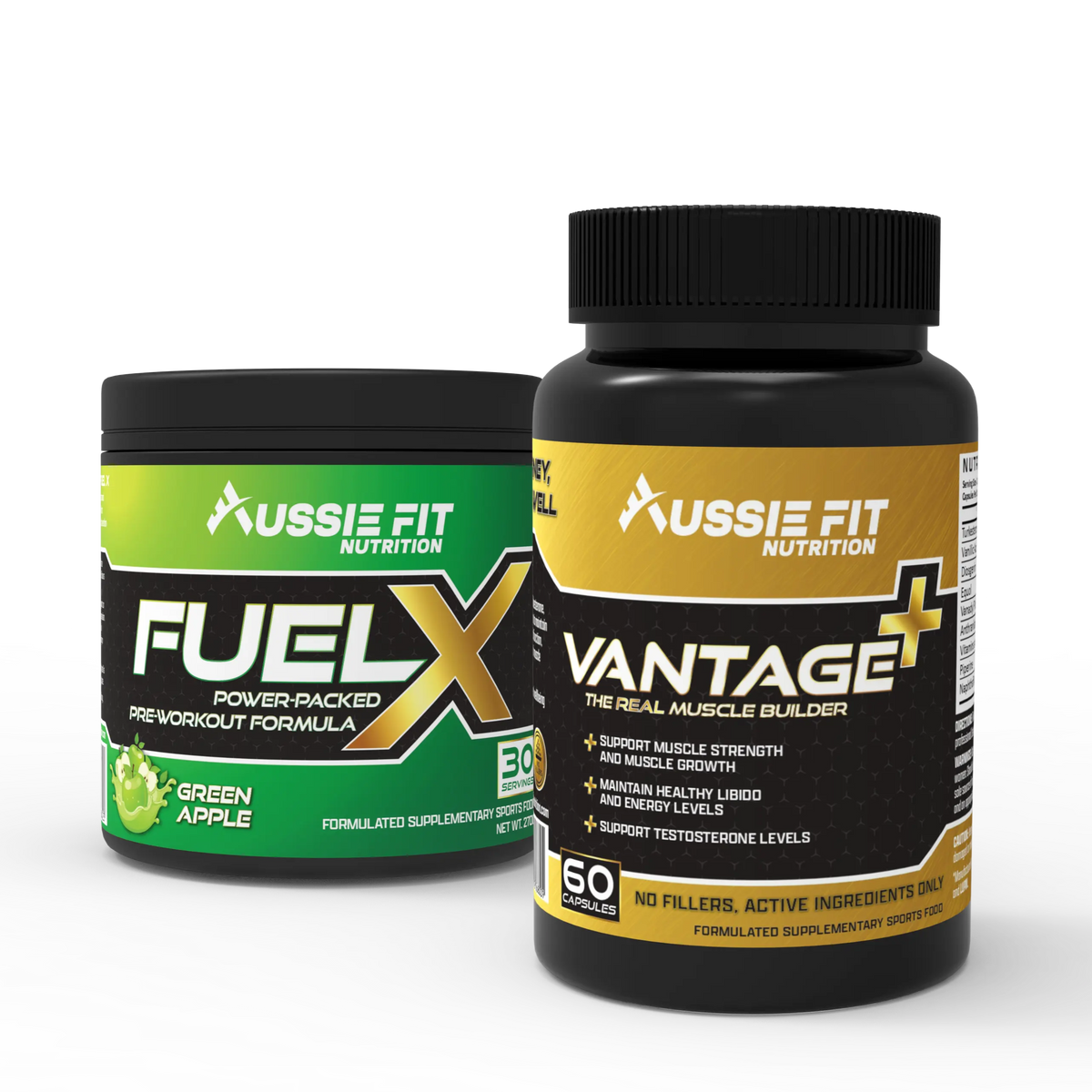 Combo - Vantage+ & FuelX – Aussie Fit Nutrition